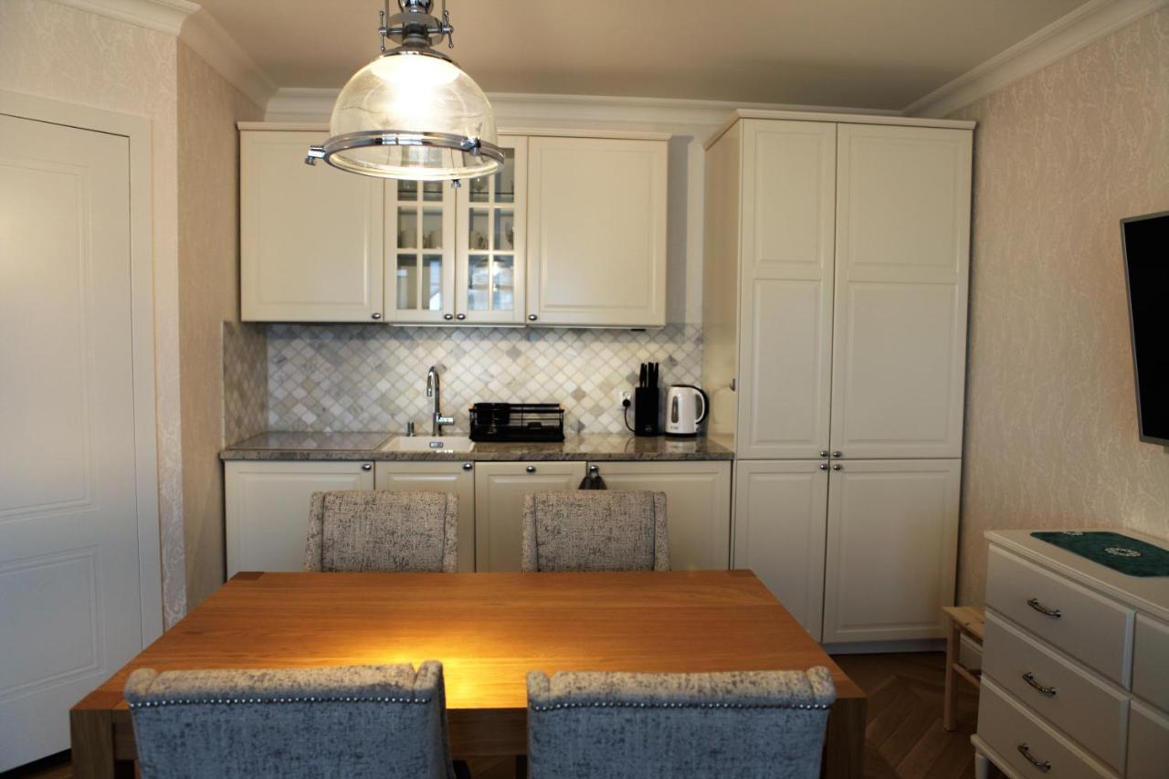Apartament Błękitna Fala Mechelinki Apartment Bagian luar foto